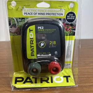 Patriot PE2 Elektrozaun Energizer Haustier Garten 2 Meilen 8 Acres Neu SCHNELLER VERSAND - Bild 1 von 9