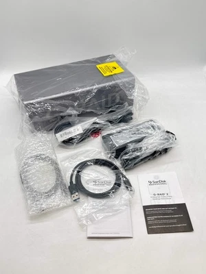 SanDisk Professional 12TB G-RAID 2 2-Bay Desktop HD - New No Box - Image 1 of 4