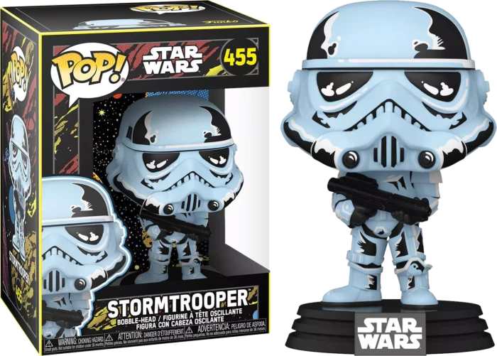 Star Wars - Stormtrooper Retro Series US Exclusive Pop! Vinyl [RS]-FUN57932-F... - Image 1 of 1