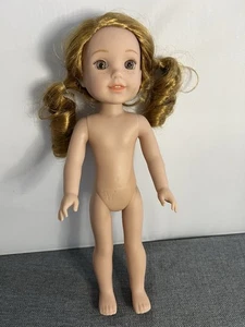 American Girl Wellie Wishers Willa Doll Red Curly Hair & Hazel Green Eyes 14.5" - Picture 1 of 4