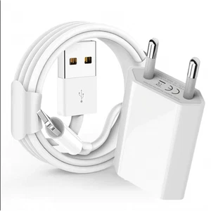 Cargador + Cable Lightning USB 1M para iPhone 7 8 Plus 6 6S PLUS X XR XS Max 11 - Imagen 1 de 3