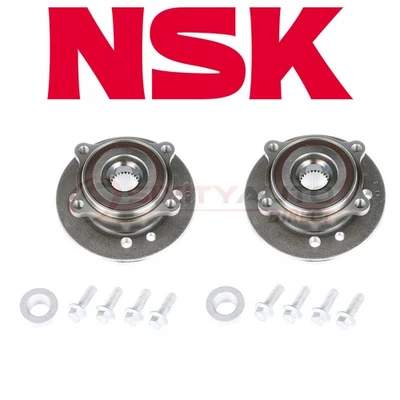 2 pc NSK Front Wheel Bearing Kit for 2002-2006 Mini Cooper - Axle Service lq Foto 1 de 4