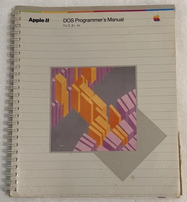 VINTAGE Apple II DOS Programmer’s Manual Free Shipping - Image 1 of 4