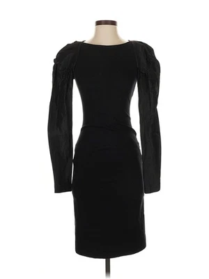 Vestido de cóctel negro Zac Posen para mujer 2 Foto 1 de 4