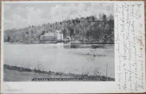 Postal Liberty, NY 1931, Lake Ofelia and Casino, Nueva York - Imagen 1 de 1