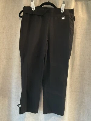RAFAELLA WOMENS BLACK PANTS SIZE 12 - Изображение 1 из 4
