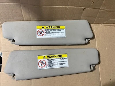 CHRYSLER CROSSFIRE CONVERTIBLE PARASOL DELANTERO IZQUIERDO Y DERECHO PARASOL OEM Foto 1 de 4