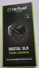Re-Fuel DigiPower 1Hr Digital SLR Travel Charger for Nikon DSLR Camera DSLR-500N