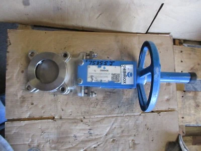 ORBINOX 3" STAINLESS KNIFE GATE VALVE 20-3636RI, #75855J NEW - Image 1 of 4