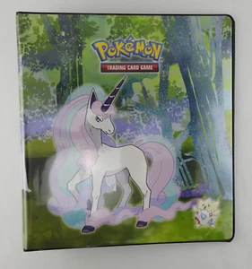Pokemon Card Binder Mixed Lot 100+ Cards  Galarian Ponyta Binder Storage - Imagen 1 de 16