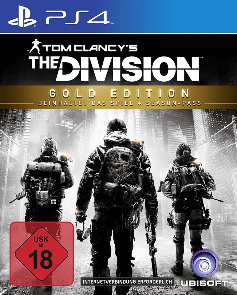 PS4 / Playstation 4 - Tom Clancy's The Division #Gold Edition DE DE/EN mit OVP - Bild 1 von 1