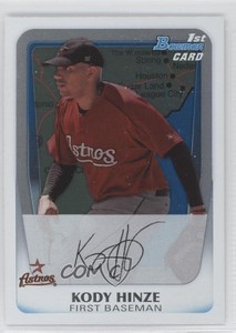 2011 Bowman Prospects International Kody Hinze #BP16