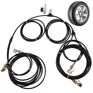 4 Way Tire Inflation System with Closed Flow Chuck for Car Trucks Off Road Ve... - Picture 1 of 7