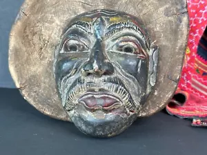 Old Balinese Carved Wooden Dance Mask …beautiful collection and display piece - Picture 1 of 8