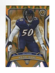 2024 Topps Resurgence Adisa Isaac #109 Rookie RC Gold Lava Refractor /50 - Bild 1 von 2