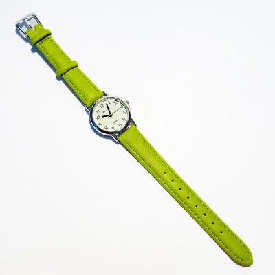 Ravel Ladies Super-Clear Easy Read Quartz Watch Green Strap R0140.21.2 - Image 1 of 2