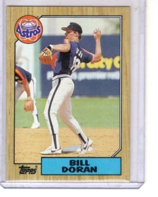 1987 Topps - #472 Bill Doran Houston Astros baseball card  - Image 1 of 2