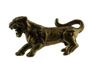 Amulette thaïe -figurine miniature Talisman Tigre Thai bénie 577 F19 - Picture 1 of 4
