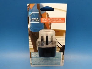 (1) E105 Travel Adapter Plug GREAT BRITAIN AFRICA HONG KONG SINGAPORE IRELAND - Picture 1 of 3