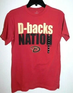  Arizona Diamondbacks Boy's Medium 10 /12 T-Shirt,  MLB Genuine Merchandise - Picture 1 of 2
