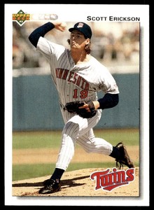 1992 Upper Deck Scott Erickson Minnesota Twins #146
