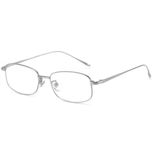 Monturas de gafas de titanio para mujeres y hombres Gafas de negocios ultraligeras 8,3 g - Imagen 1 de 20