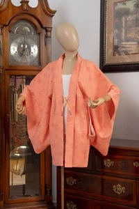 DEAR VANILLA JAPANESE KIMONO HAORI JACKET FOR WOMEN AUTHENTIC JAPAN MADE VINTAGE - Picture 1 of 10