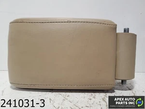 OEM 2003-2007 Cadillac CTS 3.6L CENTER CONSOLE ARMREST LID TAN LEATHER - Picture 1 of 12