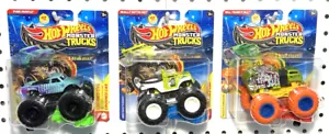 3 x HW Monster Trucks to include Pure Muscle; Really Gotta-Go; Will Trash It All - Picture 1 of 1