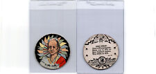 R123 Seal Craft, Seal Craft Discs, 1930's, #21 King Philip, Indian Chief