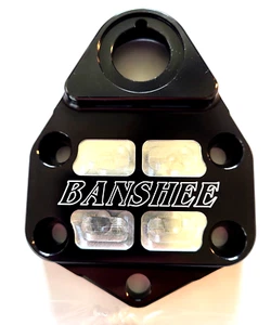 YAMAHA YFZ 350 BANSHEE BILLET ALUMINUM 7/8" HANDLEBAR CLAMP & KEY SWITCH HOLDER - Picture 1 of 3