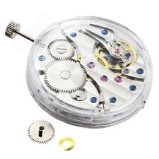 For UNITAS 6497 Watch Movement Hand-Winding 17 Jewels Clone Movement