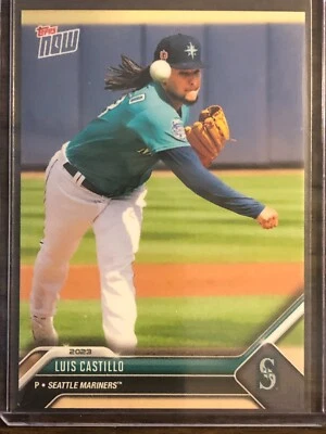 2023 Topps Now #OD-135 Luis Castillo Seattle Mariners - Image 1 of 2