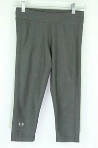 Under Armour Leggings XS Girls Heatgear Cropped Capri Pants - Picture 1 of 4