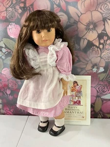 American Girl Pleasant Company Samantha Parkington Doll In Birthday  Outfit - Picture 1 of 20