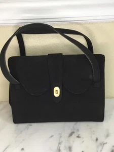 Vintage Palizzio Very New York Black Box Purse Beautiful! - Picture 1 of 7