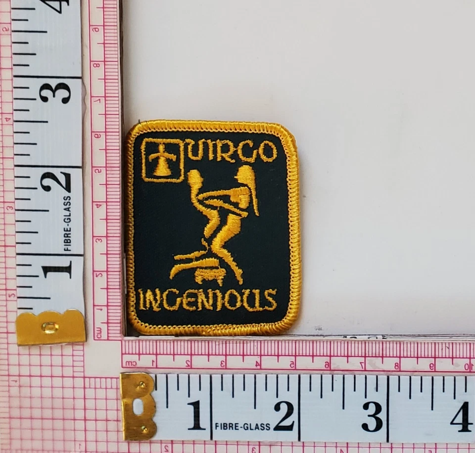 Virgo Ingenious Erotic Sexual Astrological Zodiac Hat Jacket Vest Patch Crest - Image 1 of 1