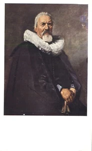 Postal P Olycan Burgomaster of Haarlem Frans Hals Ringling Art Museum Florida - Imagen 1 de 2