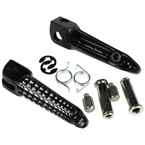 Front Footrest Foot Pegs Fit For Kawasaki Z750 Z750S Ninja ZX6R ZX10R