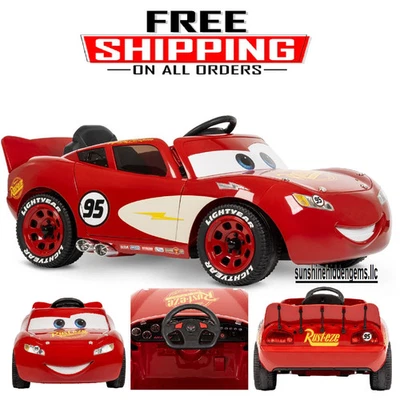 Coches Disney Pixar 12V Lightning McQueen para niños Foto 1 de 4