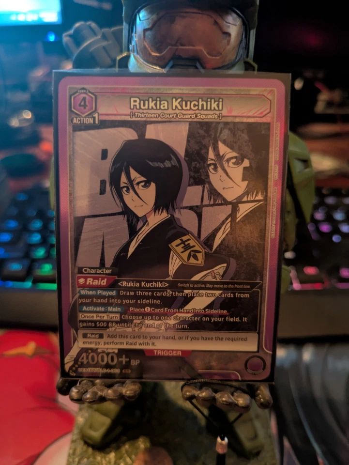 Union Arena TCG Bleach Rukia Kuchiki Star Rookie Alt Art UE01BT/BLC-1-053 NM - Image 1 of 1