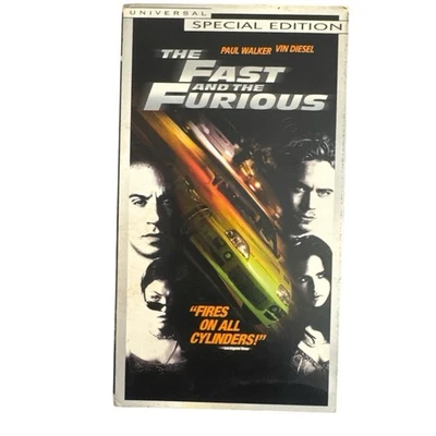 THE FAST AND THE FURIOUS  - Special Edition VHS  Paul Walker Vin Diesel  - Image 1 of 2