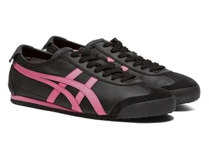 Onitsuka Tiger MEXICO 66 Unisex 1183C102 005 BLACK/DRAGON FRUIT New - Picture 1 of 9