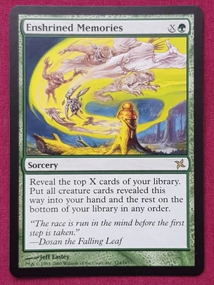 Magic The Gathering BETRAYERS OF KAMIGAWA ENSHRINED MEMORIES green card MTG - Image 1 of 2