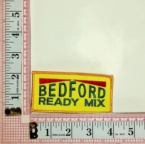 Bedford Ready Mix Jacket Vest Patch Iron On - Picture 1 of 1
