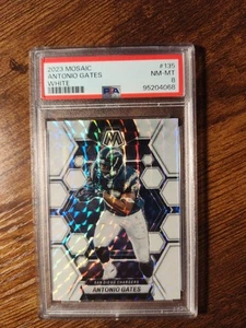 2023 Mosaic White #135 Antonio Gates /25 PSA 8 - Bild 1 von 3