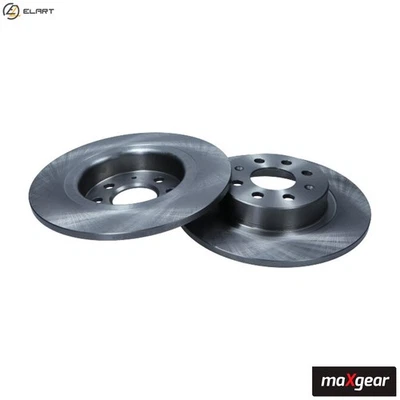 2x BRAKE DISC 19-2500 FOR FIAT GRANDE/PUNTO OPEL ADAM CORSA/Hatchback/Van 0.9L - Image 1 of 4