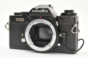 Minolta XD Black 35mm SLR Film Camera Body Only From JAPAN (Excellent++) - Picture 1 of 12