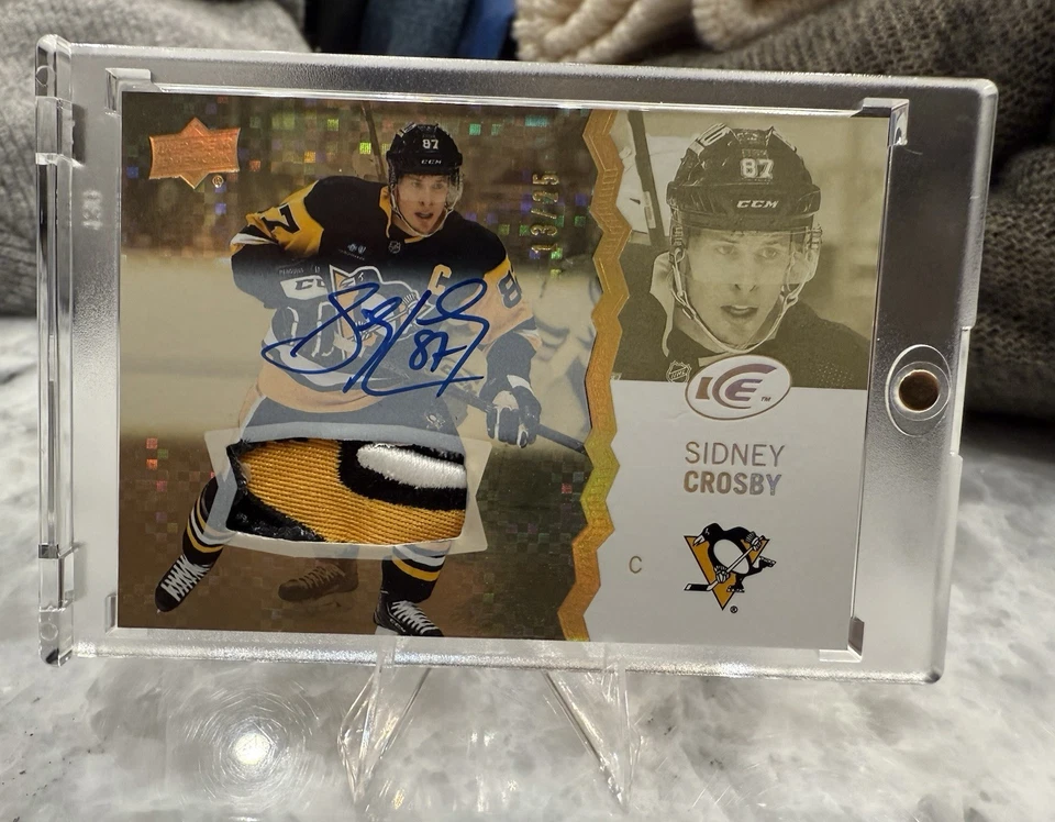 Parche de redención Sidney Crosby Upper Deck 2023/auto/25!! Parche Insane - RARO 🥅 Foto 1 de 4