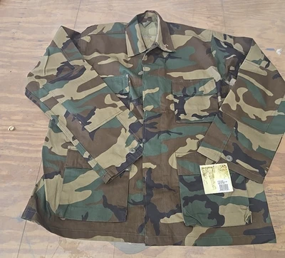 Not Salty Rothco Military BDU Shirt Tactical Uniform Camo Army Coat Jacket #DK36 - Image 1 of 2